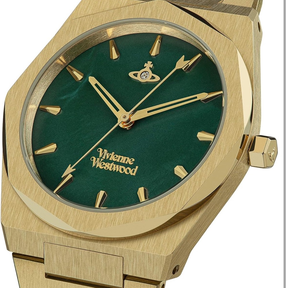 Vivienne Westwood Gold and Green Watch